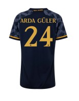 Real Madrid Arda Guler #24 Venkovní Dres pro Dámské 2023-24 Krátký Rukáv